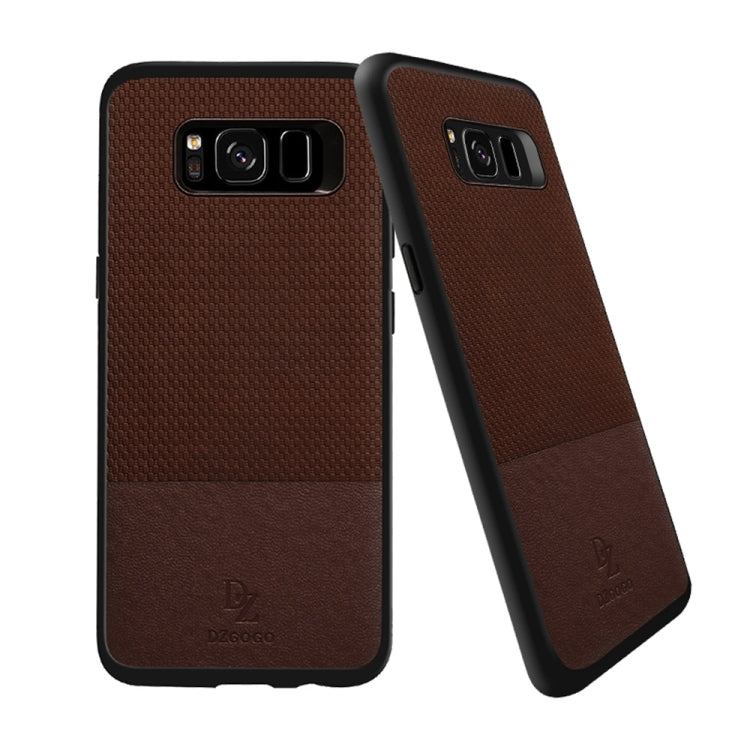 DZGOGO LUXURY Series for Galaxy S8 + / G955 TPU + PC Business Style Leatherwear Impact Combination Protection Case
