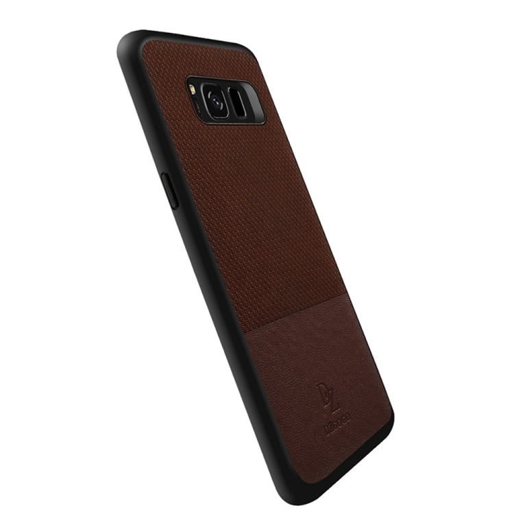 DZGOGO LUXURY Series for Galaxy S8 + / G955 TPU + PC Business Style Leatherwear Impact Combination Protection Case