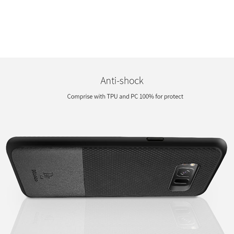 DZGOGO LUXURY Series for Galaxy S8 + / G955 TPU + PC Business Style Leatherwear Impact Combination Protection Case