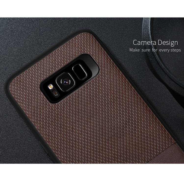 DZGOGO LUXURY Series for Galaxy S8 + / G955 TPU + PC Business Style Leatherwear Impact Combination Protection Case