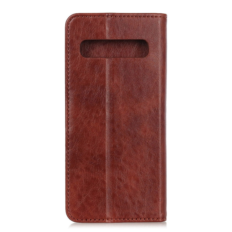 Magnetic Retro Crazy Horse Texture Horizontal Flip Leather Case for Galaxy S10, with Holder & Card Slots & Wallet