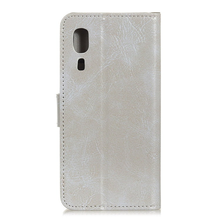 Retro Crazy Horse Texture Horizontal Flip Leather Case for Galaxy A2 Core, with Holder & Card Slots & Wallet & Photo Frame