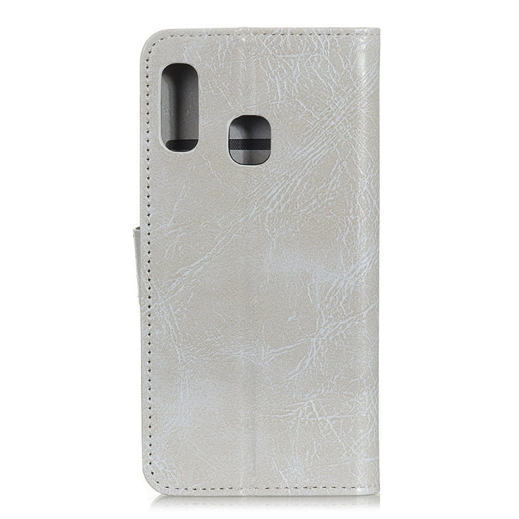 Retro Crazy Horse Texture Horizontal Flip Leather Case for Galaxy A20e, with Holder & Card Slots & Wallet & Photo Frame