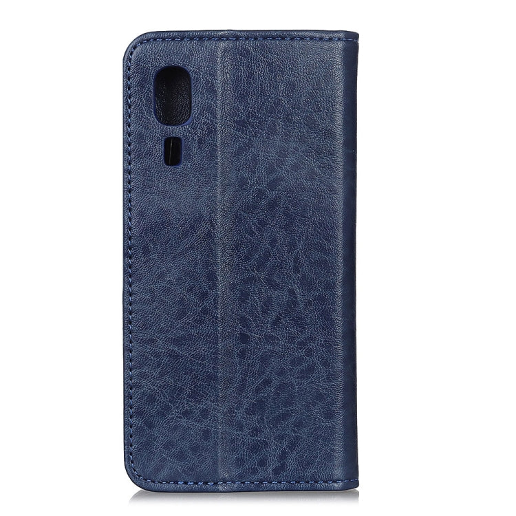 Magnetic Retro Crazy Horse Texture Horizontal Flip Leather Case for Galaxy A2 Core, with Holder & Card Slots & Wallet