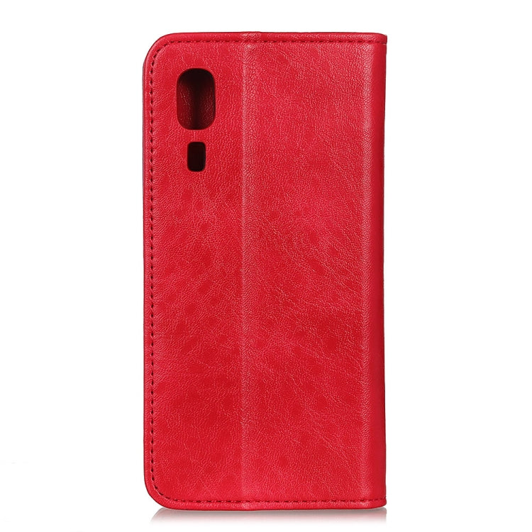 Magnetic Retro Crazy Horse Texture Horizontal Flip Leather Case for Galaxy A2 Core, with Holder & Card Slots & Wallet