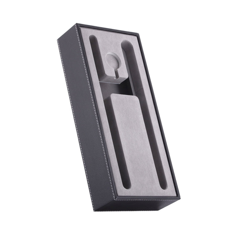 YM-UD07 4 in 1 Leather Casing Multi Device Charging Dock Docking Station Holder, For iPad , iPhone, Galaxy, Huawei, Xiaomi, LG, HTC and Other Smart Phones(Black)