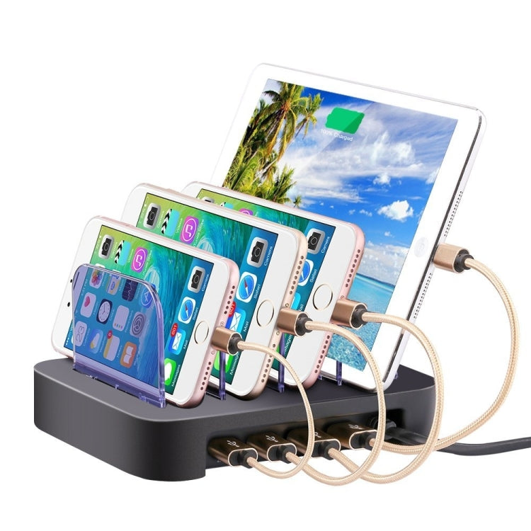 YM-UD01 24W Universal Detachable 4-Port USB Charging Dock Docking Station, For Phones & Tablets, US Plug, UK Plug, EU Plug, AU Plug
