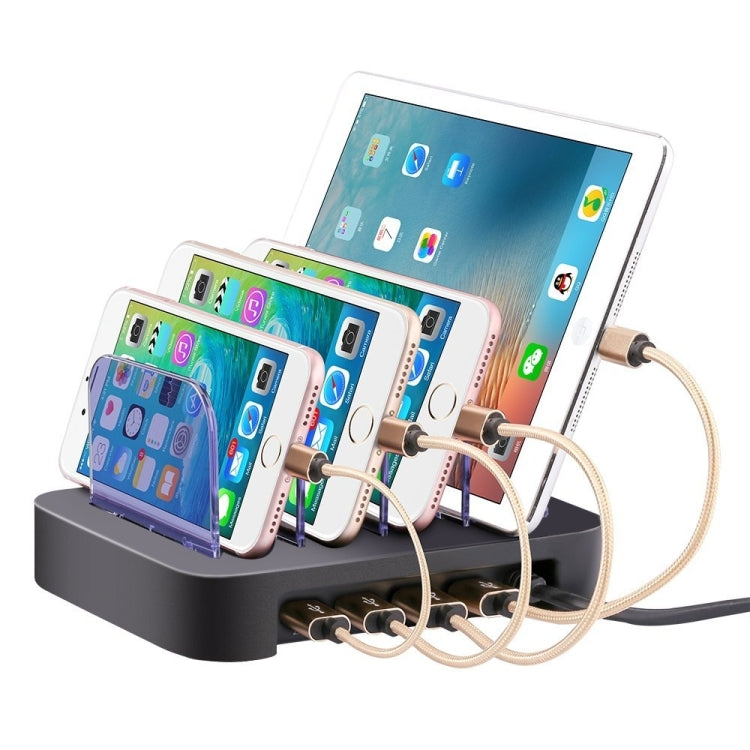 YM-UD01 24W Universal Detachable 4-Port USB Charging Dock Docking Station, For Phones & Tablets, US Plug, UK Plug, EU Plug, AU Plug
