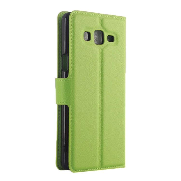 For Galaxy On5 Pro & On5 Litchi Texture Horizontal Flip Leather Case with Magnetic Buckle & Holder & Card Slots & Wallet