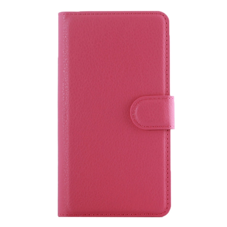 For Galaxy On5 Pro & On5 Litchi Texture Horizontal Flip Leather Case with Magnetic Buckle & Holder & Card Slots & Wallet