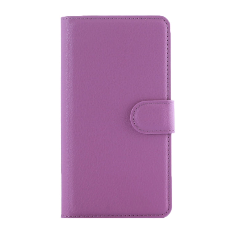 For Galaxy On5 Pro & On5 Litchi Texture Horizontal Flip Leather Case with Magnetic Buckle & Holder & Card Slots & Wallet