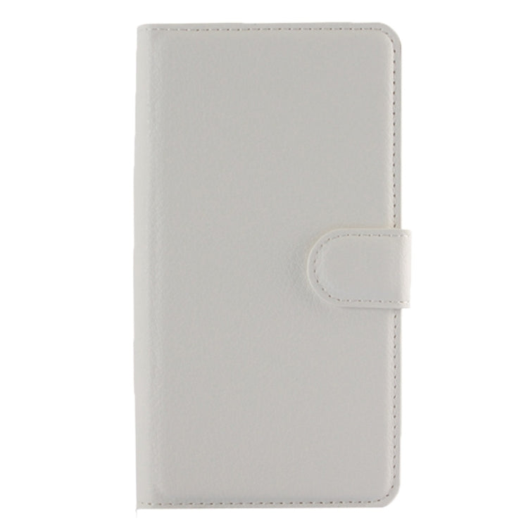 For Galaxy On5 Pro & On5 Litchi Texture Horizontal Flip Leather Case with Magnetic Buckle & Holder & Card Slots & Wallet