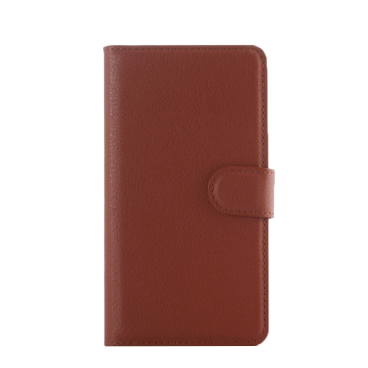 For Galaxy On5 Pro & On5 Litchi Texture Horizontal Flip Leather Case with Magnetic Buckle & Holder & Card Slots & Wallet