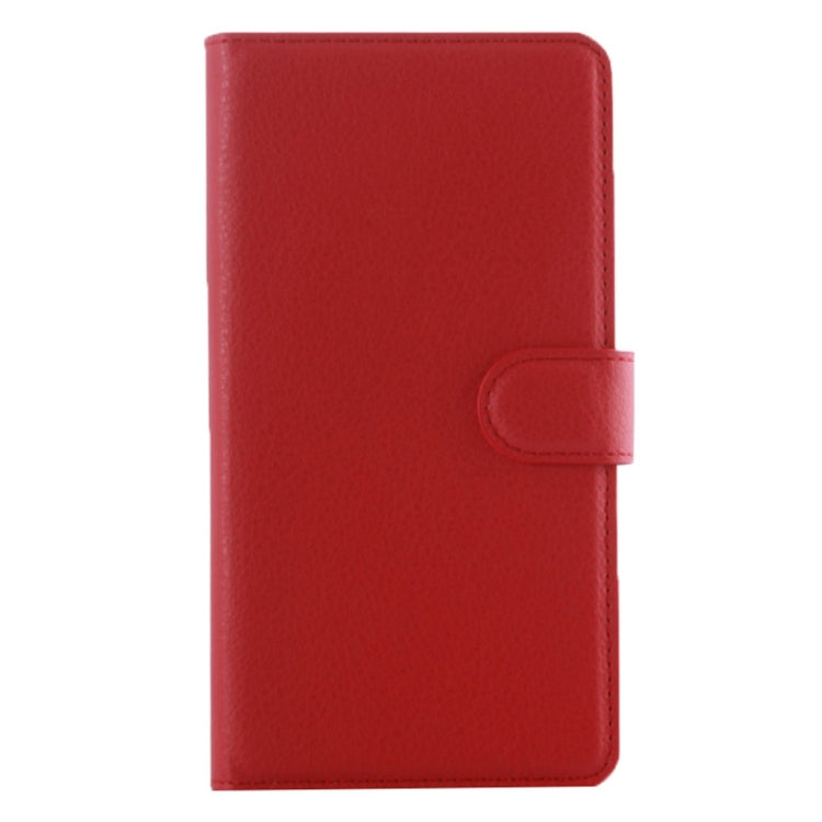 For Galaxy On7 Pro & On7 Litchi Texture Horizontal Flip Leather Case with Magnetic Buckle & Holder & Card Slots & Wallet
