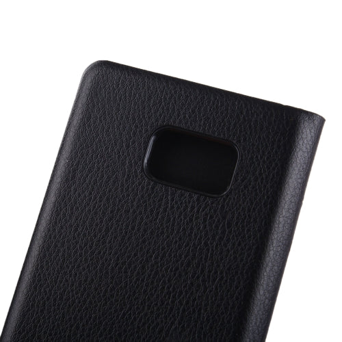 For Galaxy Note 7 / N930 Litchi Texture Horizontal Flip Leather Case with Holder