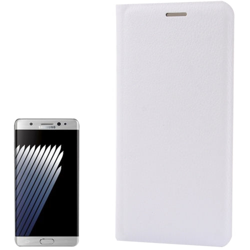 For Galaxy Note 7 / N930 Litchi Texture Horizontal Flip Leather Case with Holder