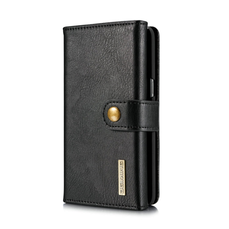 DG.MING for Galaxy S8+ / G955 Triple Fold Crazy Horse Texture Horizontal Flip Magnetic Protective Case with Holder & Card Slots & Wallet