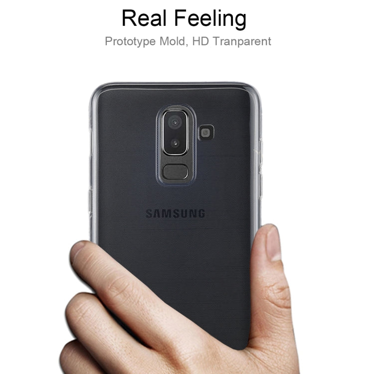 0.75mm Transparent TPU Case for Galaxy J8 (2018)