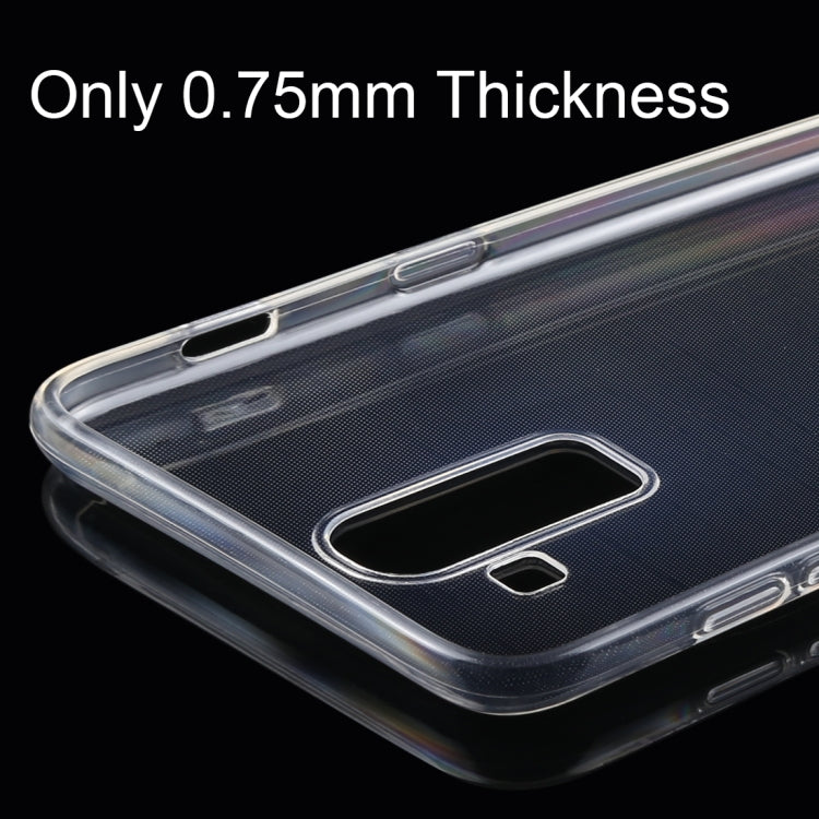0.75mm Transparent TPU Case for Galaxy J8 (2018)