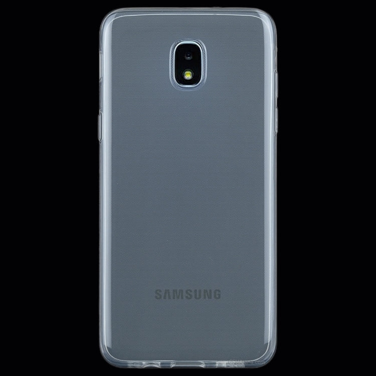 50PCS 0.75mm Transparent TPU Case for Galaxy J3 (2018)