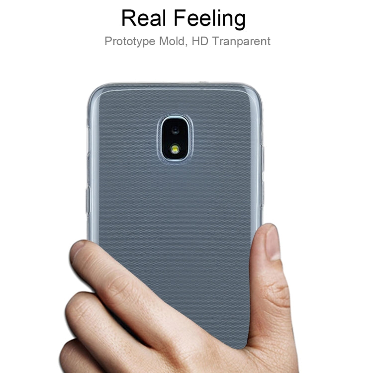 0.75mm Transparent TPU Case for Galaxy J3 (2018)