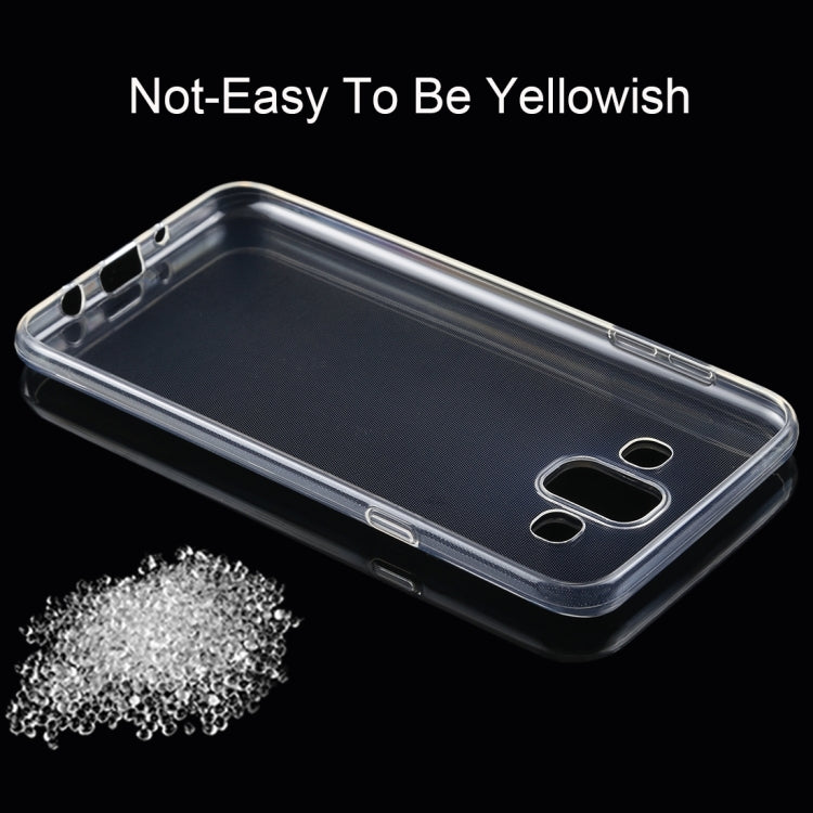 50PCS 0.75mm Transparent TPU Case for Galaxy J7 Duo