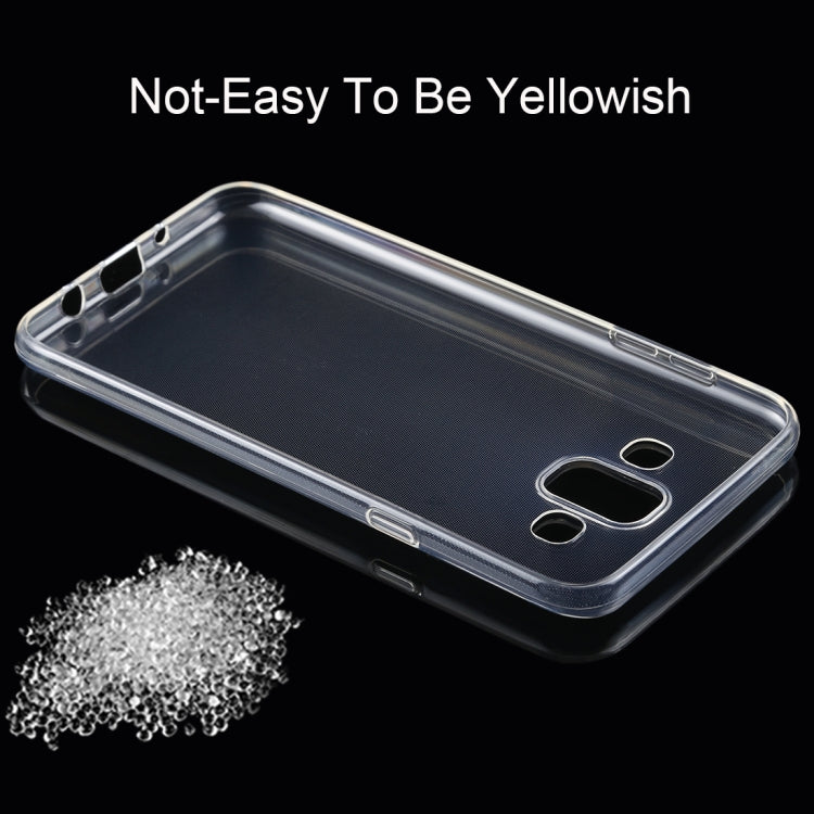 0.75mm Transparent TPU Case for Galaxy J7 Duo