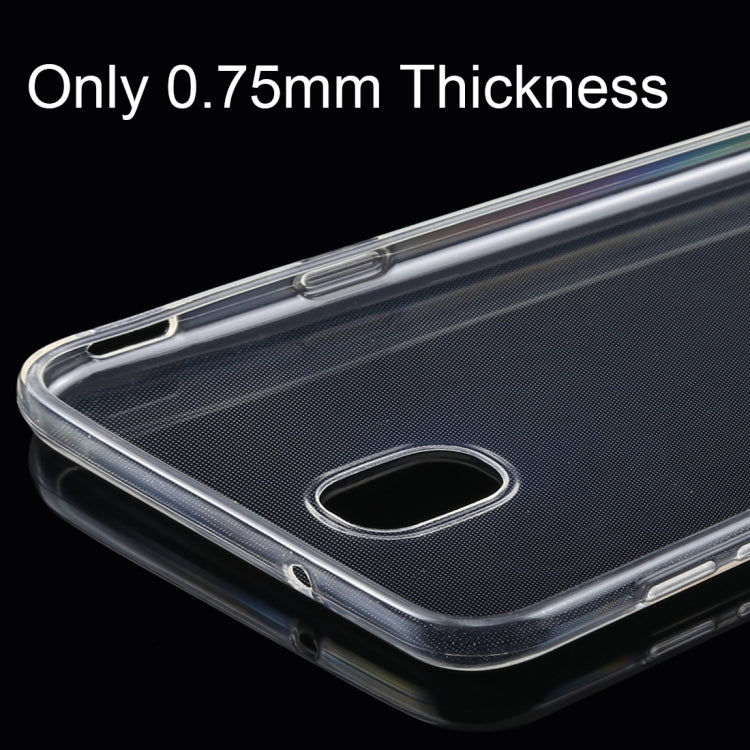 0.75mm Transparent TPU Case for Galaxy J7 (2018)