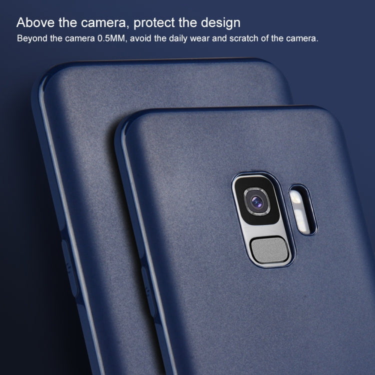 SULADA Car Series Magnetic Suction TPU Case for Galaxy S9 (Red)