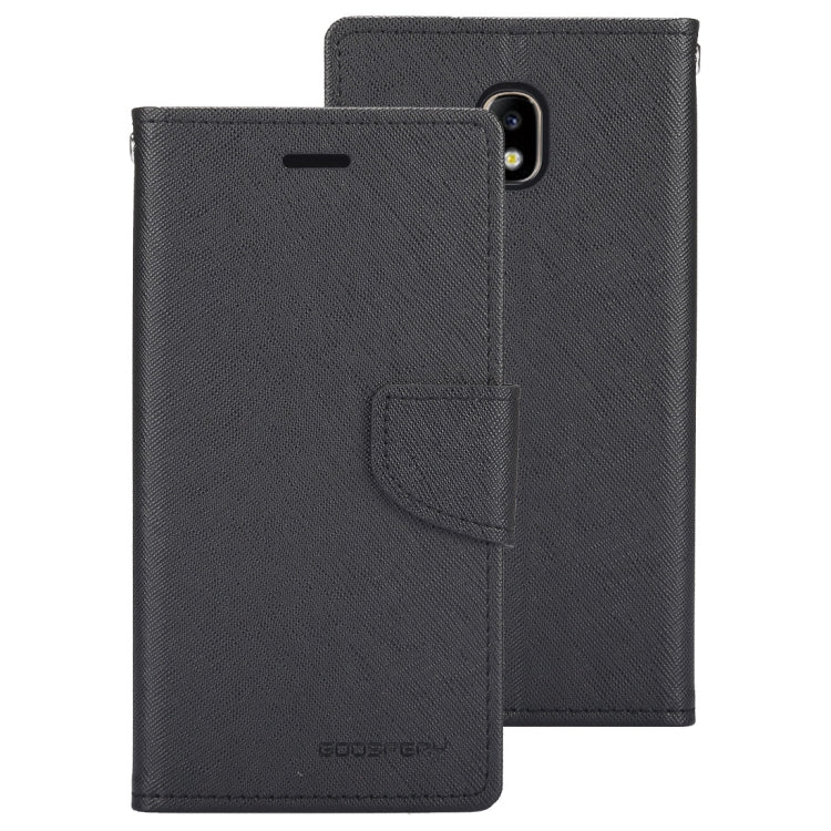 GOOSPERY FANCY DIARY Horizontal Flip PU Leather Case for Galaxy J5 (2017) (EU Version), with Card Slots & Holder