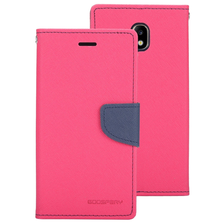 GOOSPERY FANCY DIARY Horizontal Flip PU Leather Case for Galaxy J5 (2017) (EU Version), with Card Slots & Holder