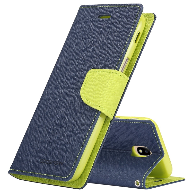 GOOSPERY FANCY DIARY Horizontal Flip PU Leather Case for Galaxy J5 (2017) (EU Version), with Card Slots & Holder