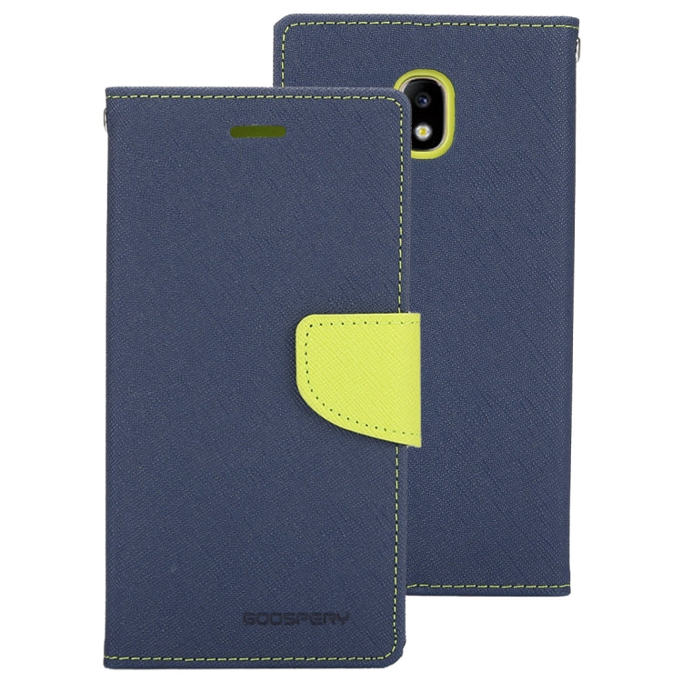 GOOSPERY FANCY DIARY Horizontal Flip PU Leather Case for Galaxy J5 (2017) (EU Version), with Card Slots & Holder