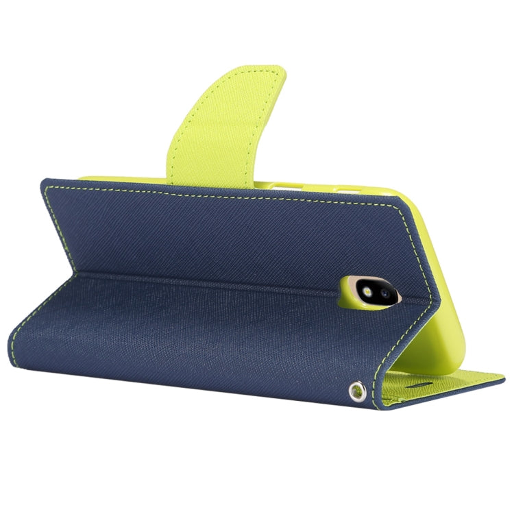 GOOSPERY FANCY DIARY Horizontal Flip PU Leather Case for Galaxy J5 (2017) (EU Version), with Card Slots & Holder