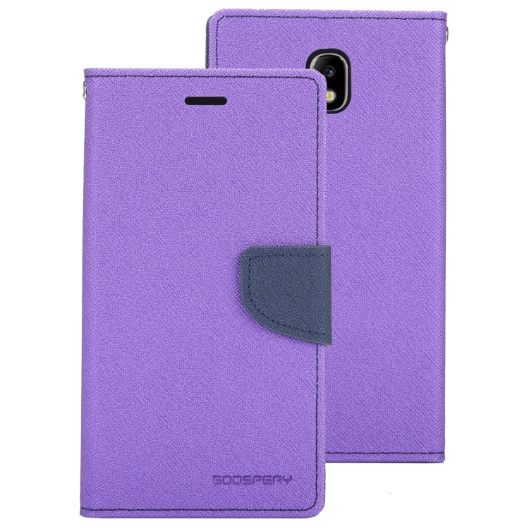 GOOSPERY FANCY DIARY Horizontal Flip PU Leather Case for Galaxy J5 (2017) (EU Version), with Card Slots & Holder