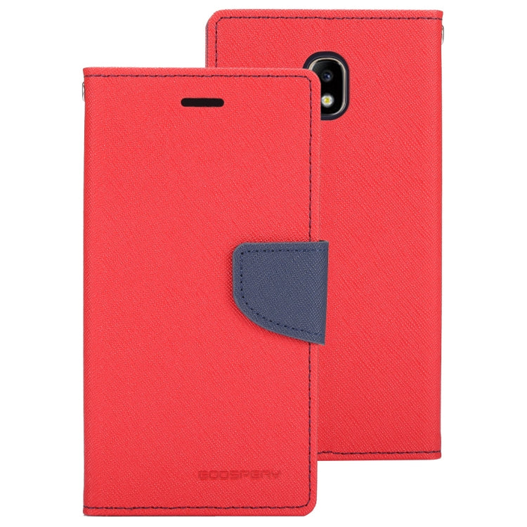 GOOSPERY FANCY DIARY Horizontal Flip PU Leather Case for Galaxy J5 (2017) (EU Version), with Card Slots & Holder