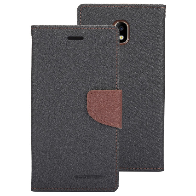 GOOSPERY FANCY DIARY Horizontal Flip PU Leather Case for Galaxy J5 (2017) (EU Version), with Card Slots & Holder