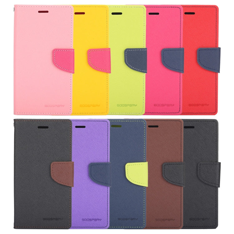 GOOSPERY FANCY DIARY Horizontal Flip PU Leather Case for Galaxy J5 (2017) (EU Version), with Card Slots & Holder