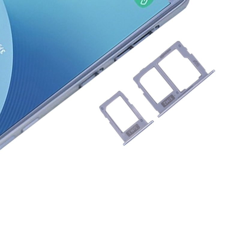 SIM Card Tray + Micro SD Card Tray for Galaxy J3 (2017) Single SIM / J330 & J5 (2017) Single SIM / J530 & J7 (2017) Single SIM / J730