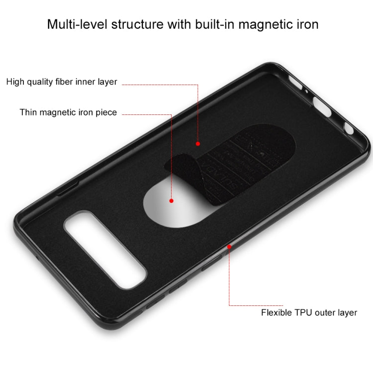 SULADA Car Series Magnetic Suction TPU Case for Galaxy S10