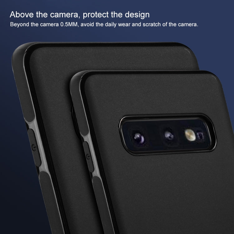 SULADA Car Series Magnetic Suction TPU Case for Galaxy S10e (Blue)