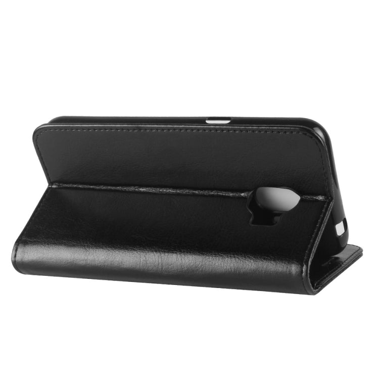 PU + TPU Crazy Horse Texture Horizontal Flip Leather Case for Galaxy J2 Pro (2018), with Wallet & Holder & Card Slots