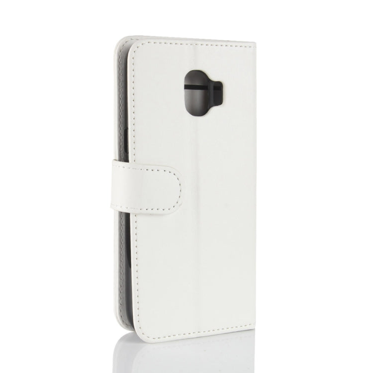 PU + TPU Crazy Horse Texture Horizontal Flip Leather Case for Galaxy J2 Pro (2018), with Wallet & Holder & Card Slots
