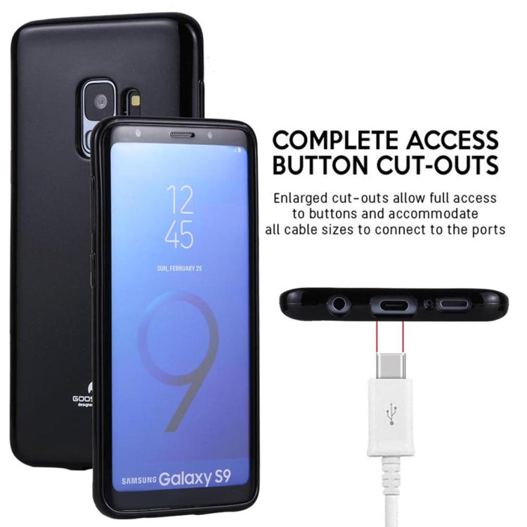GOOSPERY PEARL JELLY Series for Galaxy S9 TPU Full Coverage Protective Back Cover Case