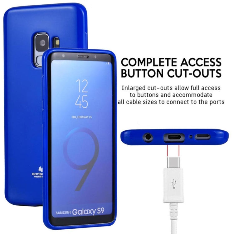 GOOSPERY PEARL JELLY Series for Galaxy S9 TPU Full Coverage Protective Back Cover Case