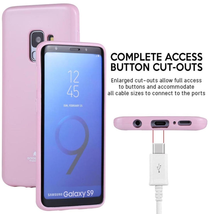 GOOSPERY PEARL JELLY Series for Galaxy S9 TPU Full Coverage Protective Back Cover Case