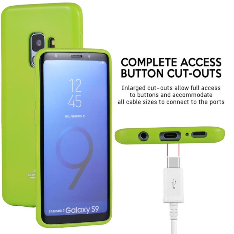 GOOSPERY PEARL JELLY Series for Galaxy S9 TPU Full Coverage Protective Back Cover Case