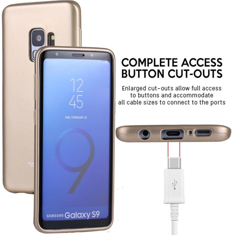 GOOSPERY PEARL JELLY Series for Galaxy S9 TPU Full Coverage Protective Back Cover Case