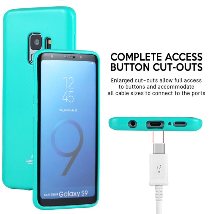 GOOSPERY PEARL JELLY Series for Galaxy S9 TPU Full Coverage Protective Back Cover Case