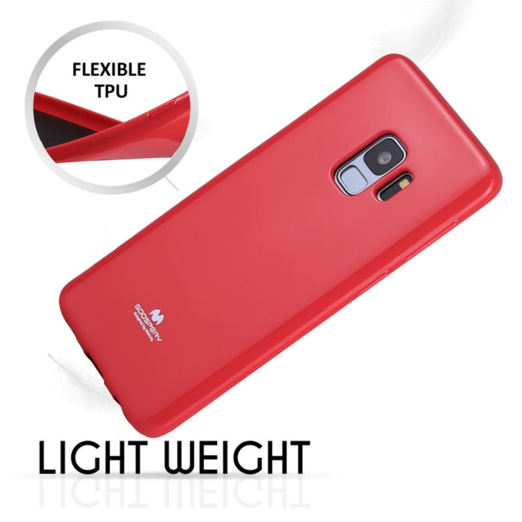 GOOSPERY PEARL JELLY Series for Galaxy S9 TPU Full Coverage Protective Back Cover Case